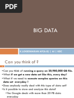 Bigdata Fundamentals