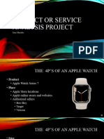 Product or Service Analysis Project