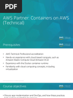 AWS+Partner+ +Containers+on+AWS+ (Technical) + +v1.0.1 Compressed