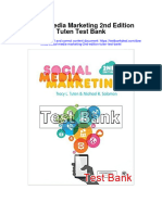 Social Media Marketing 2nd Edition Tuten Test Bank