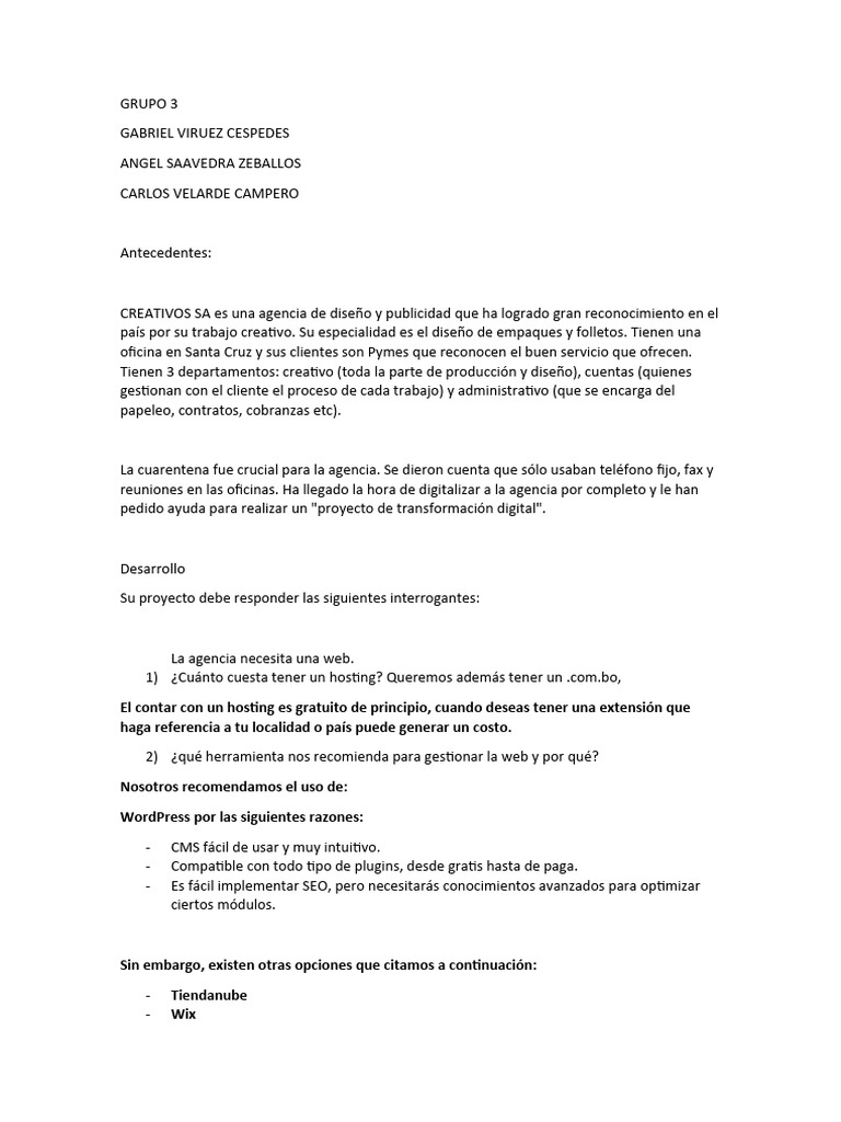 Trabajo Final e Commerce | PDF | Internet | Red mundial