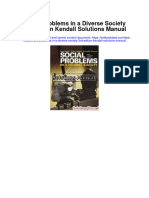 Social Problems in A Diverse Society 3rd Edition Kendall Solutions Manual