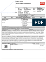 Motor Insurance - Two Wheeler Comprehensive Policy