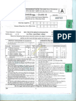 DSSSB Je 2015 Paper With Key CJ