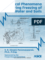 Electrical Phenomena During Freezing of Water and Soils