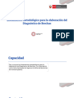 Lineamiento Metodológico para La Elaboración Del Diagnóstico de Brechas