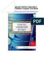 Linne Ringsruds Clinical Laboratory Science 7th Edition Turgeon Test Bank