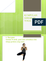 Kumpulan Gerakan Yoga