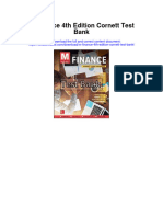 M Finance 4th Edition Cornett Test Bank