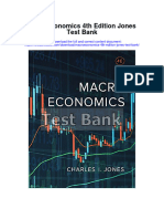 Macroeconomics 4th Edition Jones Test Bank