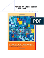 Macroeconomics 7th Edition Mankiw Test Bank