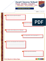 Examen de - To de Primaria - Noviembre - III Bimestre