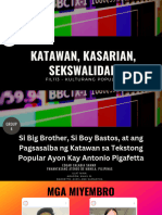 Si Big Brother, Si Boy Bastos, at Ang Pagsasalba NG Katawan Sa Tekstong Popular Ayon Kay Antonio Pigafetta