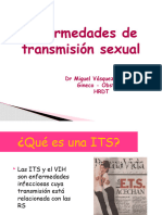Enfermedades de Transmisión Sexual: DR Miguel Vásquez Sánchez Gineco - Obstetra HRDT