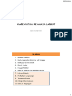 Matematika Rekayasa Lanjut