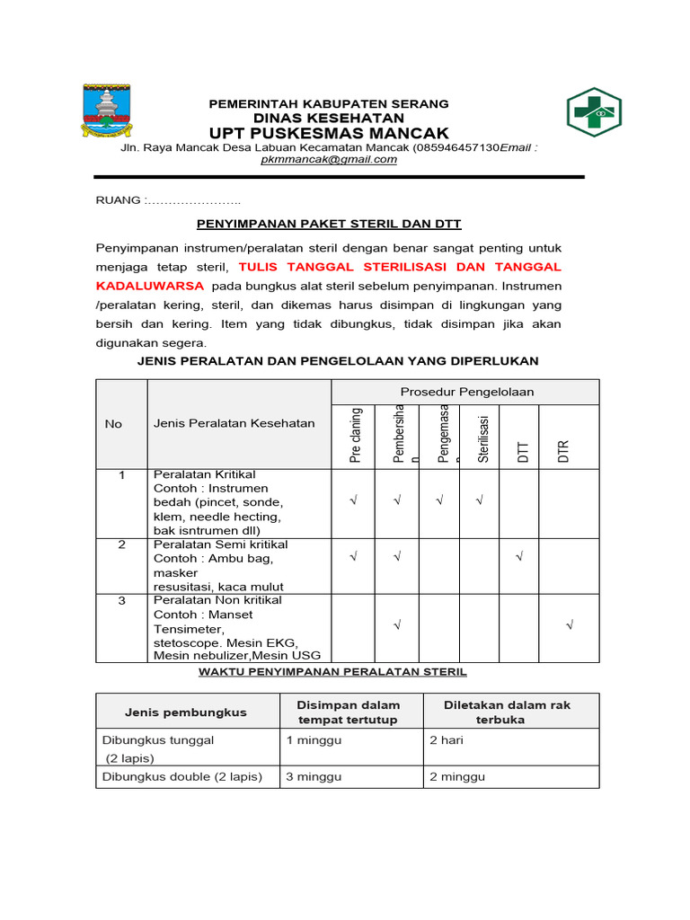 Cara Penyimpanan Dan Pengelompkkan Alat Pdf