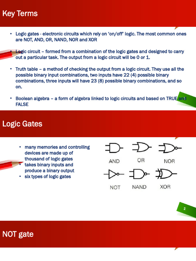 Logic Gates and Logic Circuits 5 PDF Logic Gate Logic