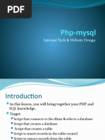 PHP Mysql