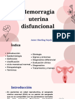 Sangrado Uterino Disfuncional