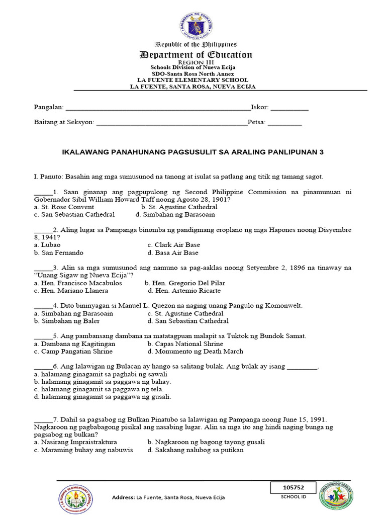 2ND PT Ap | PDF