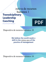 Transdiciplinay Leadership Coaching Course