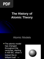 History of Atomic Theory