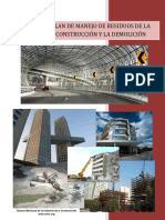 Plan Manejo Residuos Construcción