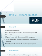 UNIT-VI System Structure