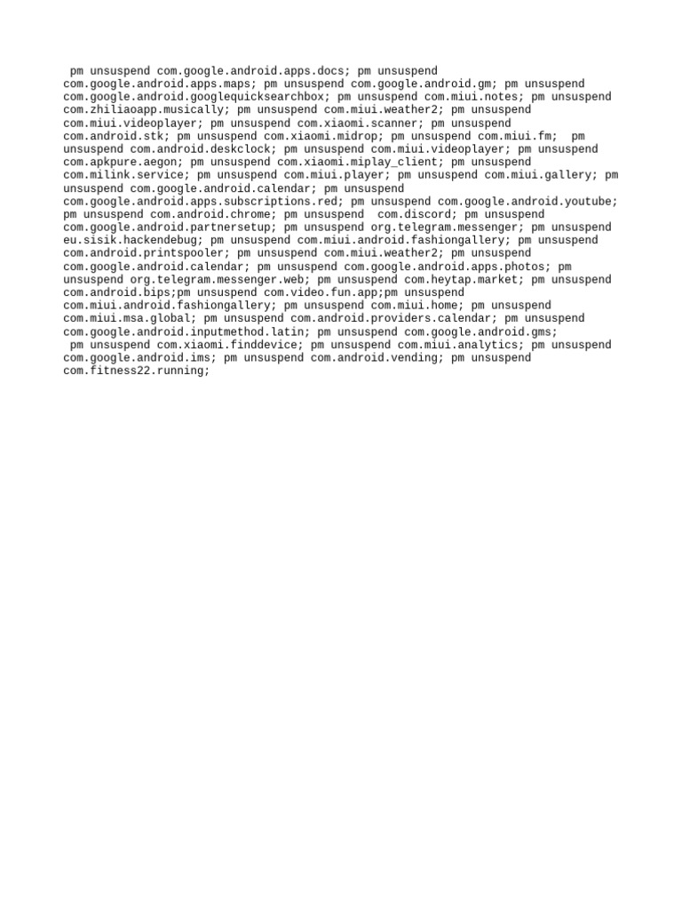 Unsuspend Milink Service and Apps PDF Computers