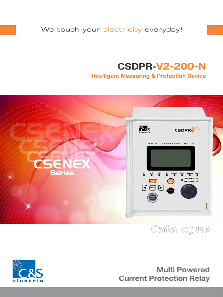 Operating Manual CSDPR-V2-200-N | PDF | Electronic Engineering ...