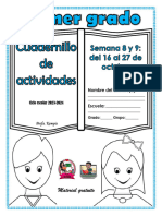 1° s8 y 9 Cuadernillo de Actividades Profa Kempis