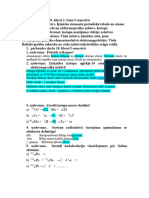 A) U 232 He+ TH B) CR+ H+ V C) Mo+ H 98 TC+: Periodiskajā Tabulā