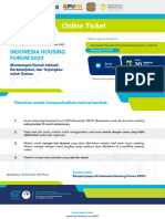 Tiket Online - Regular - Indonesia Housing Forum 2023