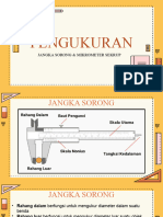 Jangka Sorong & Mikrometer Sekrup