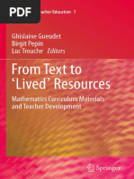 From Text To Lived Resources - Mathematics Curriculum Materials and Teacher Development - PDF Room