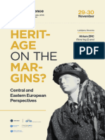 Heritage On The Margins - Programme