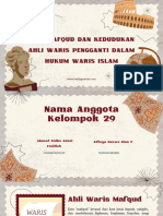 Kelompok 29 - Kelas L Ahli Mafqud