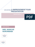 Business Improvement Plan Presentation - PPTX 2222