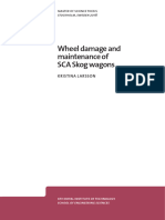 12) Wheel Damage and Maintenance of SCA Skog Wagons