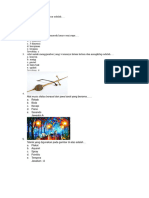 Soal Ujian Sekolah SBK