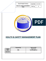 Health Safety Management Plan