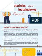 Materiales de Instalaciones Especiales