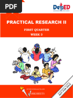 PR II Week 3