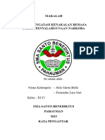 Makalah Cara Mengatasi Kenakalan Remaja Dalam Penyalahgunaan Narkoba