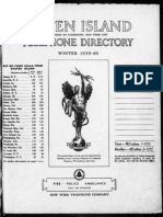 1940 Staten Telephone Directory