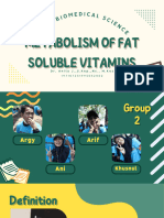 Presentasi Fat Soluble Vitamins