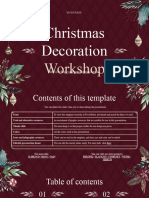 Christmas Decoration Workshop by Slidesgo