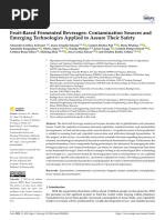 Article - Fruit Based Fermented Beverages (Contamination Sources and Emerging Technologies)