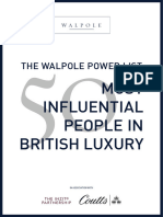 Walpole Power List 2019