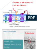 Membrane Plasmique Partie 2